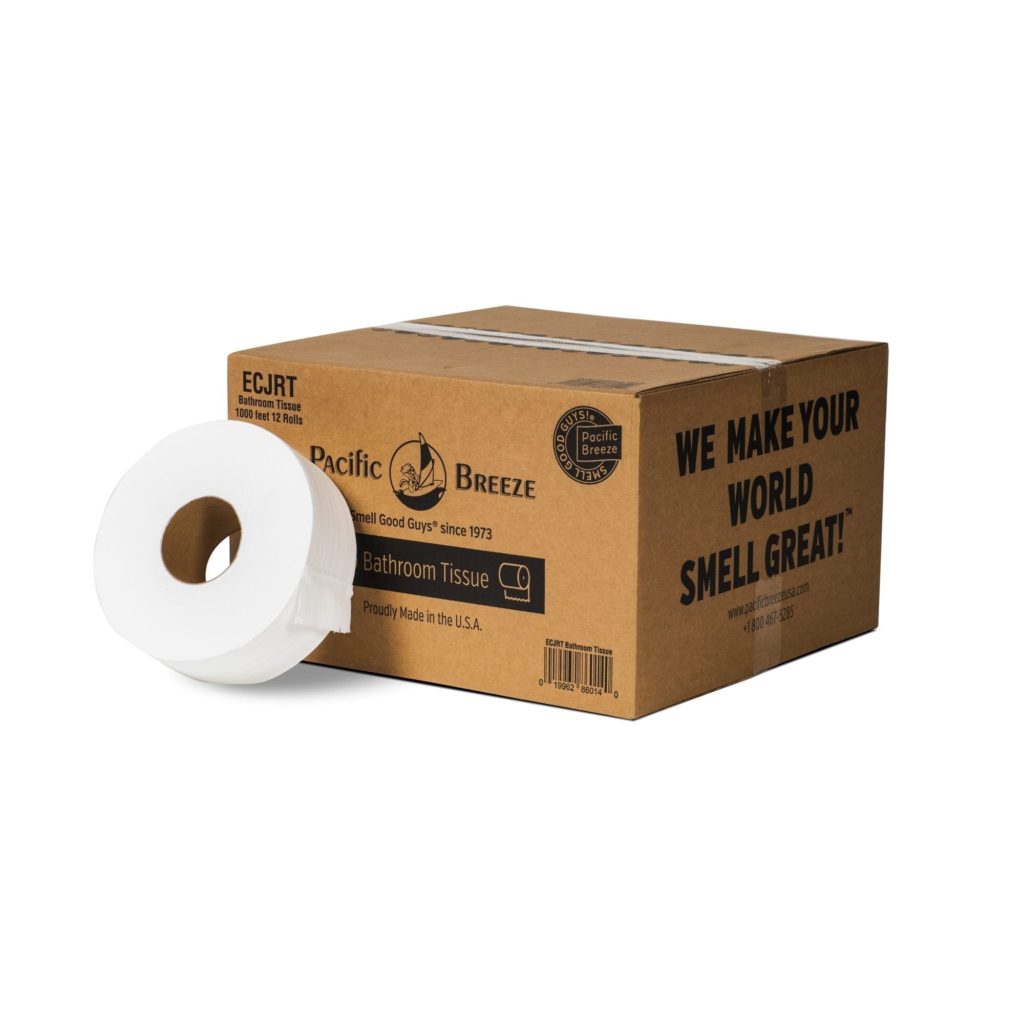 Jumbo Bathroom Tissue 2-Ply – 12 Pack – Pacific Breeze® USA