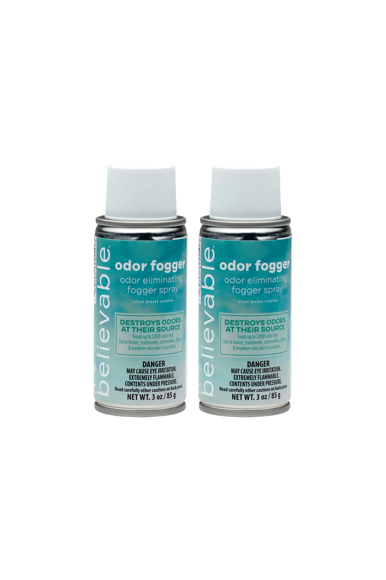 It’s Believable™ Odor Fogger Odor Neutralizing Spray Can - 2 Pack