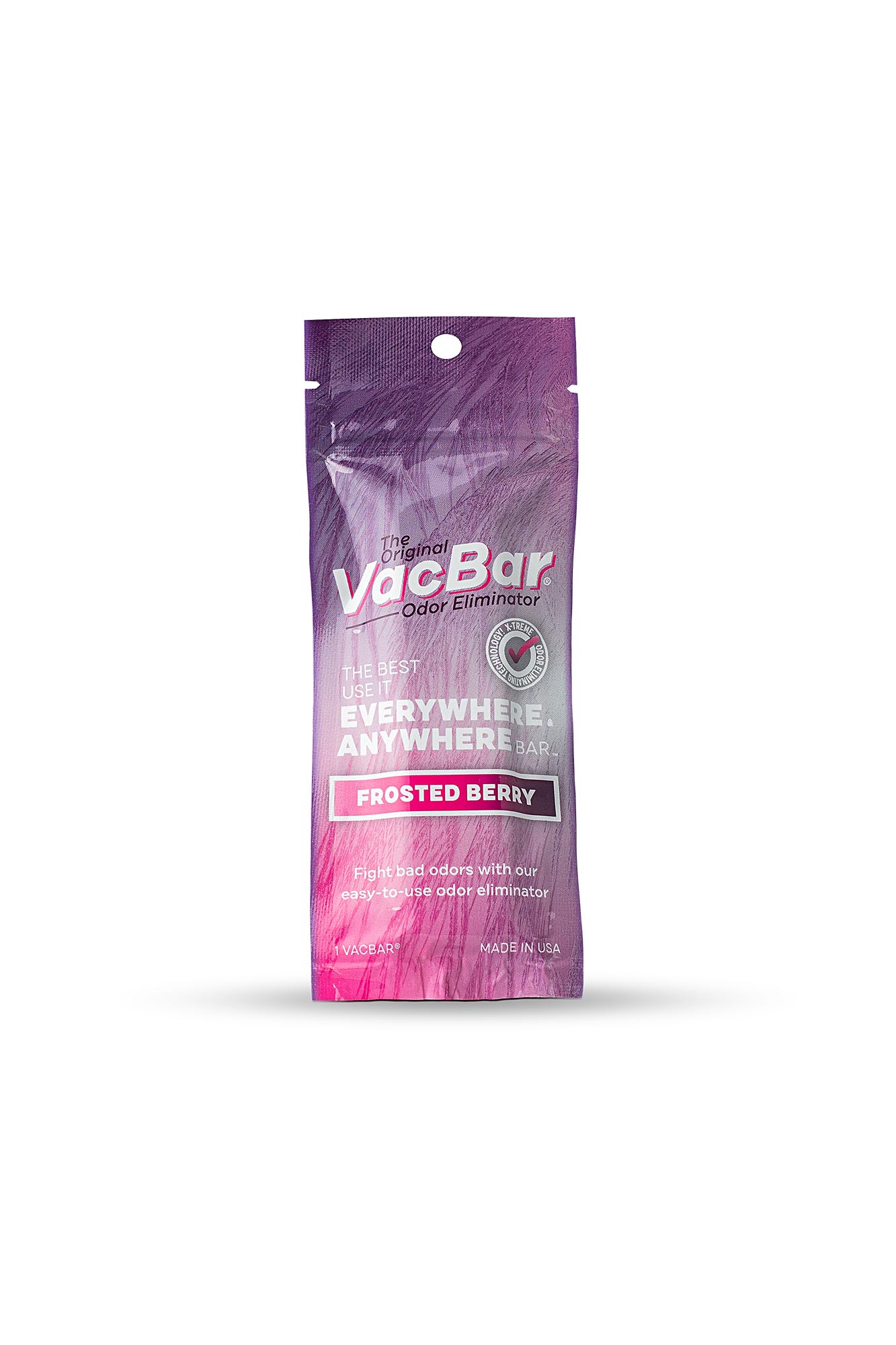VacBar® Odor Eliminator - Frosted Berry, 1 Bar