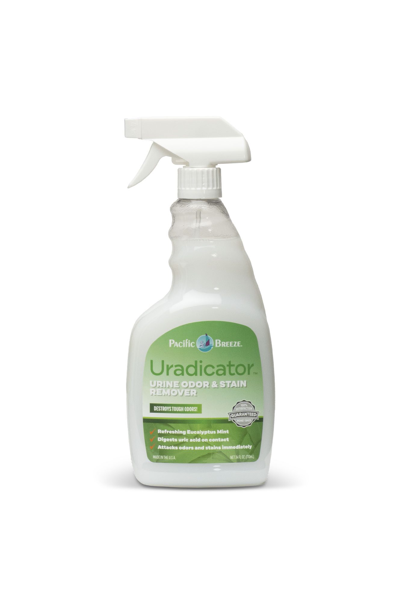 Uradicator™ Eucalyptus Mint Urine Odor & Stain Control Eliminator